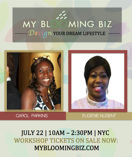 Design Your Dream Lifestyle NYC event by Eugenie Nugent and Carol Parkins